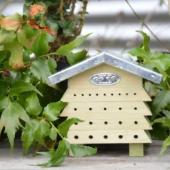Abri à abeilles en bois et zinc