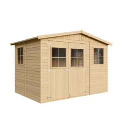 Abri de jardin en bois avec les planchers imprégné- 6m2