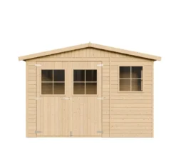 Abri de jardin en bois avec les planchers imprégné- 6m2