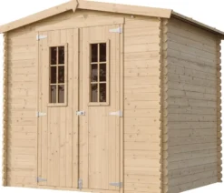 Abri de jardin en bois avec sol traité - l236xl226xh218 cm - 4.33m2