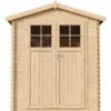 Abri de jardin en bois avec sol traité - l186xl196xh218 cm - 2,82 m2