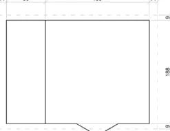 Abri de jardin en bois et range bûches extérieur avec sol traité 3,53+0,97m2