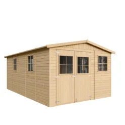 Abri de jardin en bois - h226x324x516 cm 15 m²