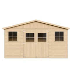 Abri de jardin en bois - h246x418x220 cm - 8 m²