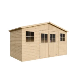 Abri de jardin en bois - h246x418x220 cm - 8 m²