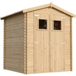 Abri de jardin en bois - l186xl196xh218 cm - 2,82 m2