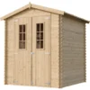 Abri de jardin en bois - l186xl196xh218 cm - 2,82 m2