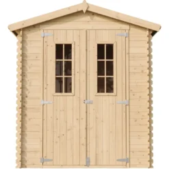 Abri de jardin en bois - l186xl196xh218 cm - 2,82 m2