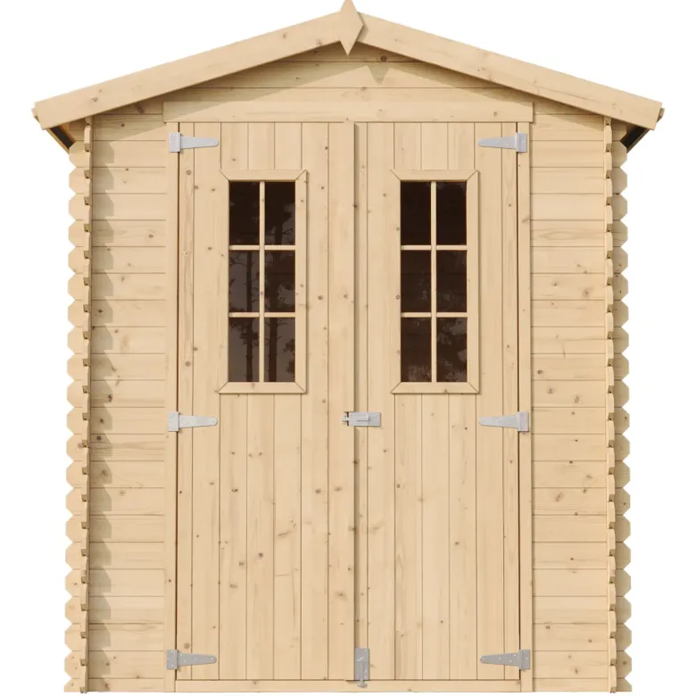 Abri de jardin en bois - l186xl196xh218 cm - 2,82 m2