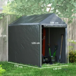 Abri de jardin extérieur résistance uv