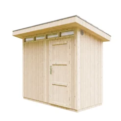 Abri de jardin qualité premium 3m² l161xl294xh239 cm - jaune