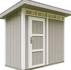 Abri de jardin qualité premium 3m² l161xl294xh239 cm - gris