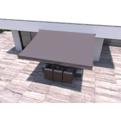 Adro store banne manuel 4 x 3 m taupe