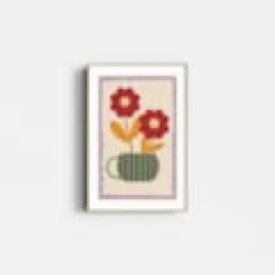Affiche – ma jolie tasse fleurie