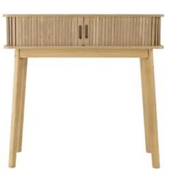 Agathe - console 80x30cm en bois couleur naturelle