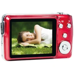 Agfaphoto realishot dc8200 rouge - appareil photo numérique compact cam