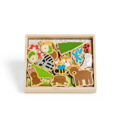 Aimants forestiers en bois