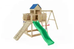 Aire de jeux en bois treehouse spacieus