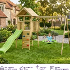 Aire de jeux portique woodi