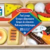 Aliments en bois groupes alimentaires