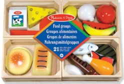 Aliments en bois groupes alimentaires
