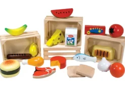Aliments en bois groupes alimentaires