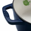 Alma36 cocotte en fonte bleu marine 36cm