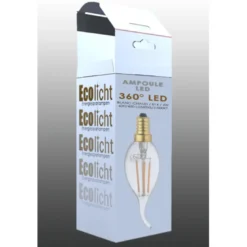 Ampoule e14 led coup de vent filament dr