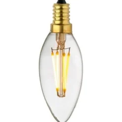 Ampoule lampe e14 led filament droits 4w