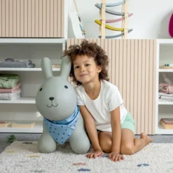 Animal sauteur gonflable lapin