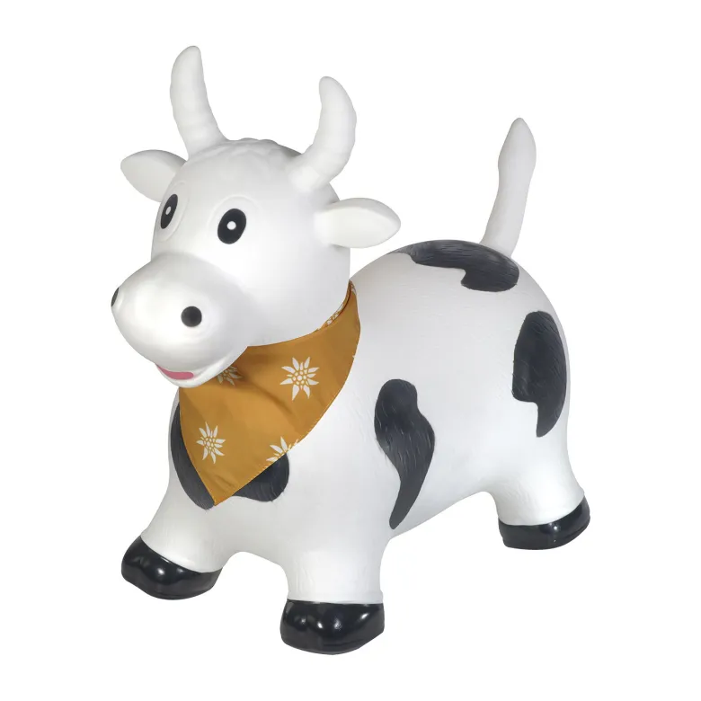 Animal sauteur gonflable vache