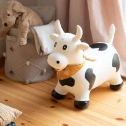 Animal sauteur gonflable vache