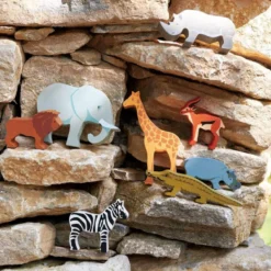 Animaux en bois - antilope -