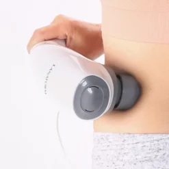 Appareil de massage portatif, 3 têtes interchangeables et 2 niveaux d'intensités