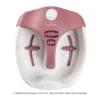Appareil de massage pour les pieds blanc et bordeaux proficare pc-fm 3027