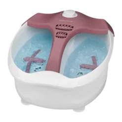 Appareil de massage pour les pieds blanc et bordeaux proficare pc-fm 3027