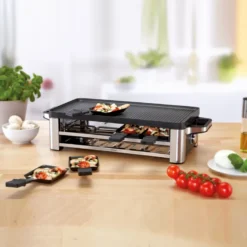 Appareil à raclette avec grill longo