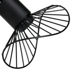 Applique spot orientable capeline noir
