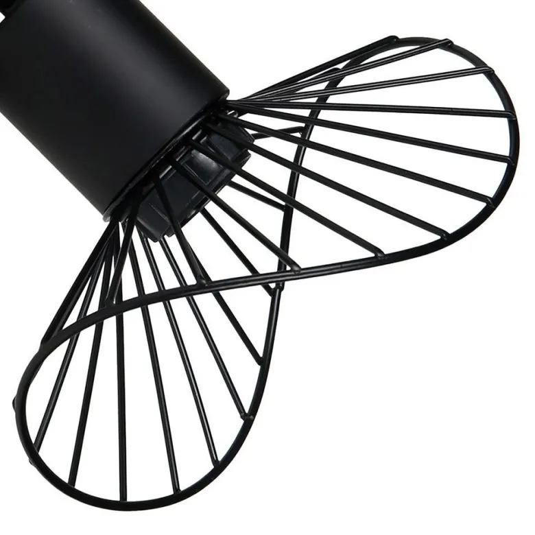 Applique spot orientable capeline noir