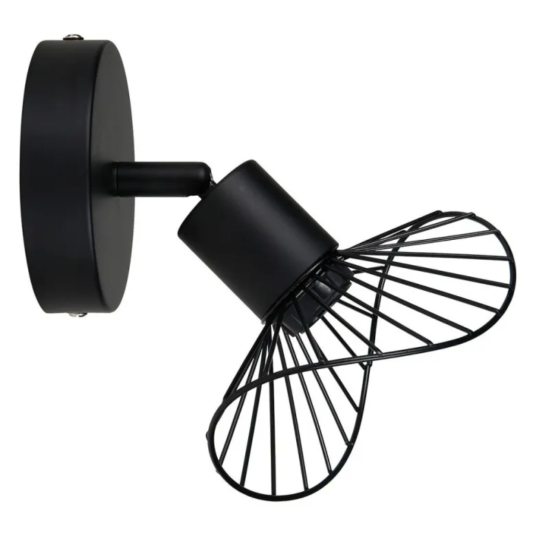 Applique spot orientable capeline noir
