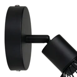 Applique spot orientable capeline noir