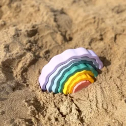 Arc-en-ciel empilable, multicolore