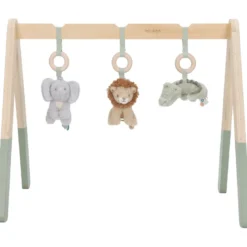 Arche en bois safari friends avec 3 jouets d'activités