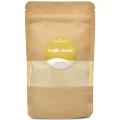 Argile jaune illite - poudre surfine - 150g