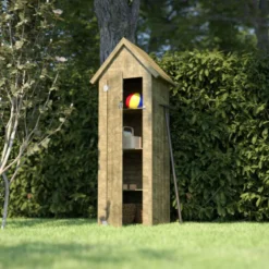 Armoire de jardin bois opale - 0,3 m²
