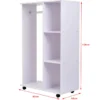 Armoire de rangement penderie à roulettes