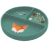 Assiette en silicone crunchy le renard