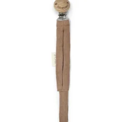 Attache sucette wood caramel glacé