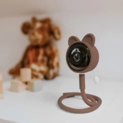 Babyphone connecté ours brun
