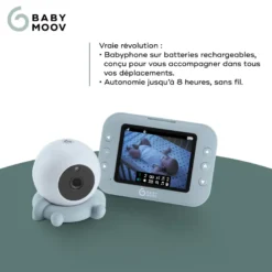 Babyphone vidéo rechargeable yoo roll